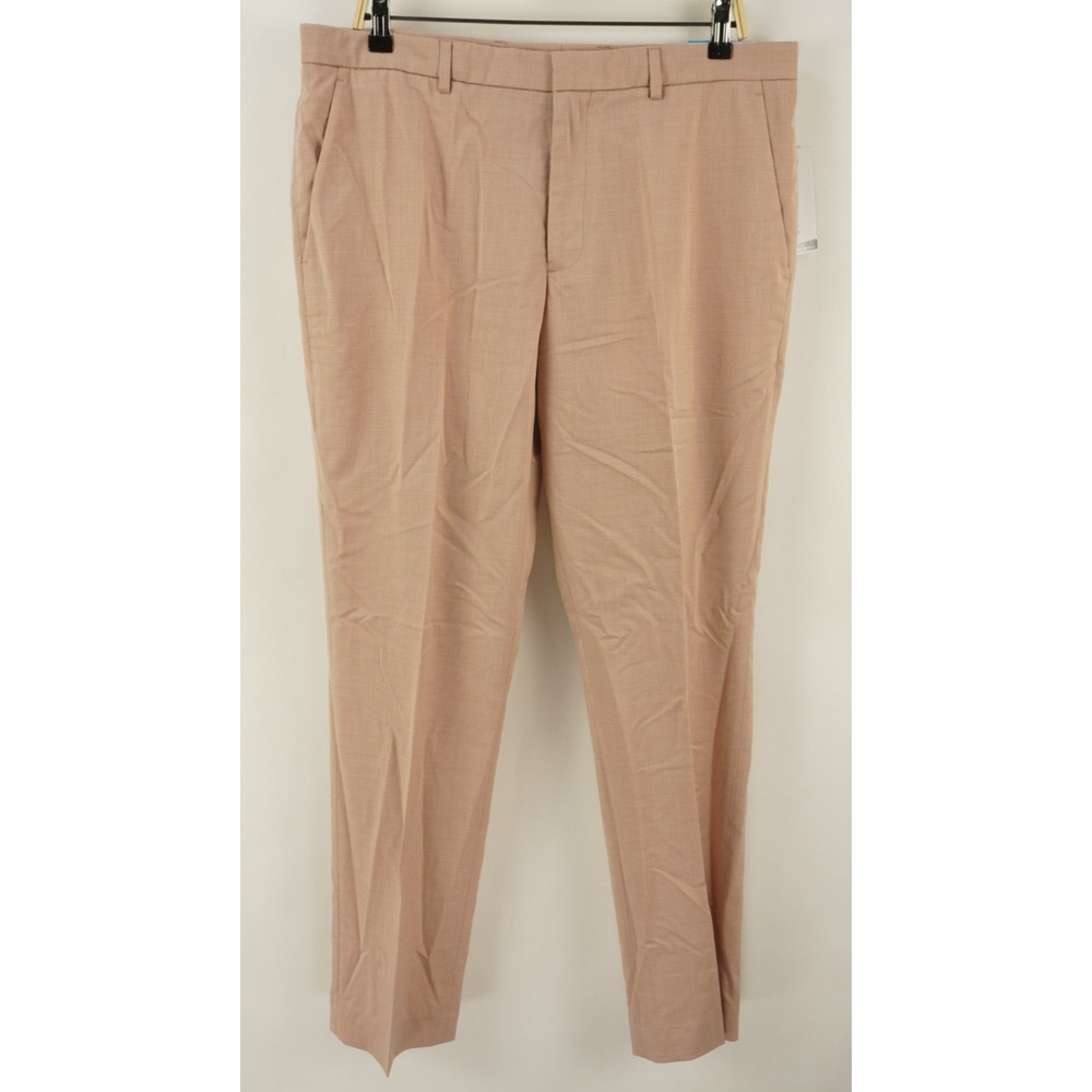 New Perry Ellis Performance Stretch‎ Easy Care Dress Pants Men's 36 x 32 Slim